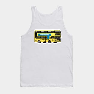 Tameside Transport for Greater Manchester (TfGM) Bee Network yellow bus Tank Top